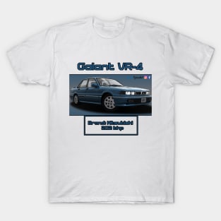 Mitsubishi Galant VR-4 Blue T-Shirt